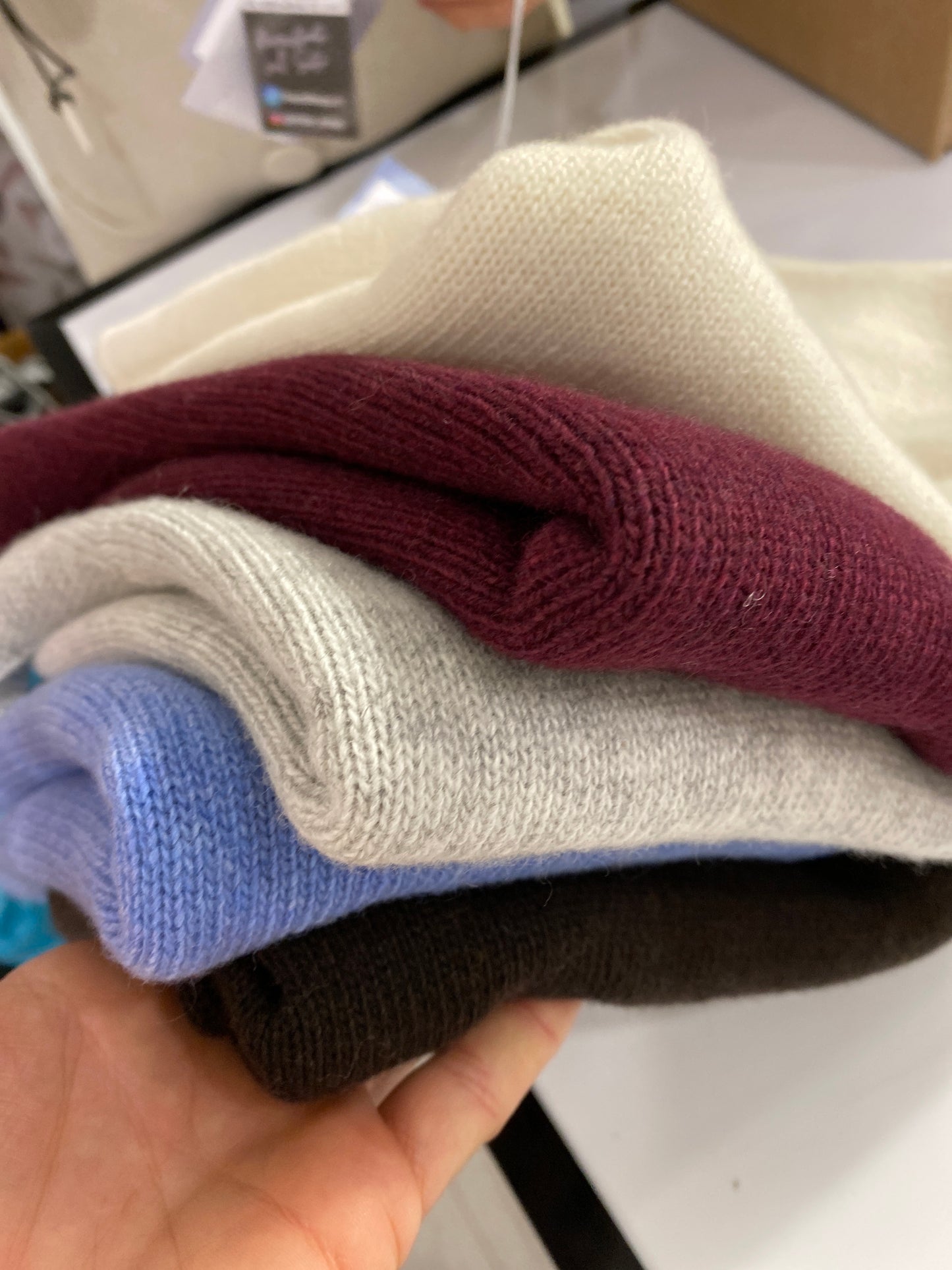 Gilet misto Cashmere