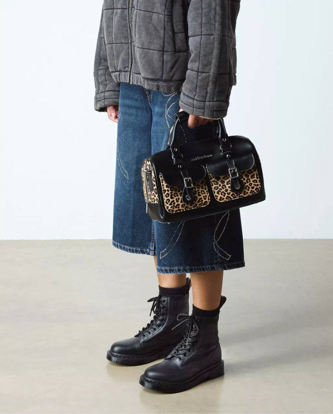 Dr. Martens Stivali stringati 1460 Pascal Mono