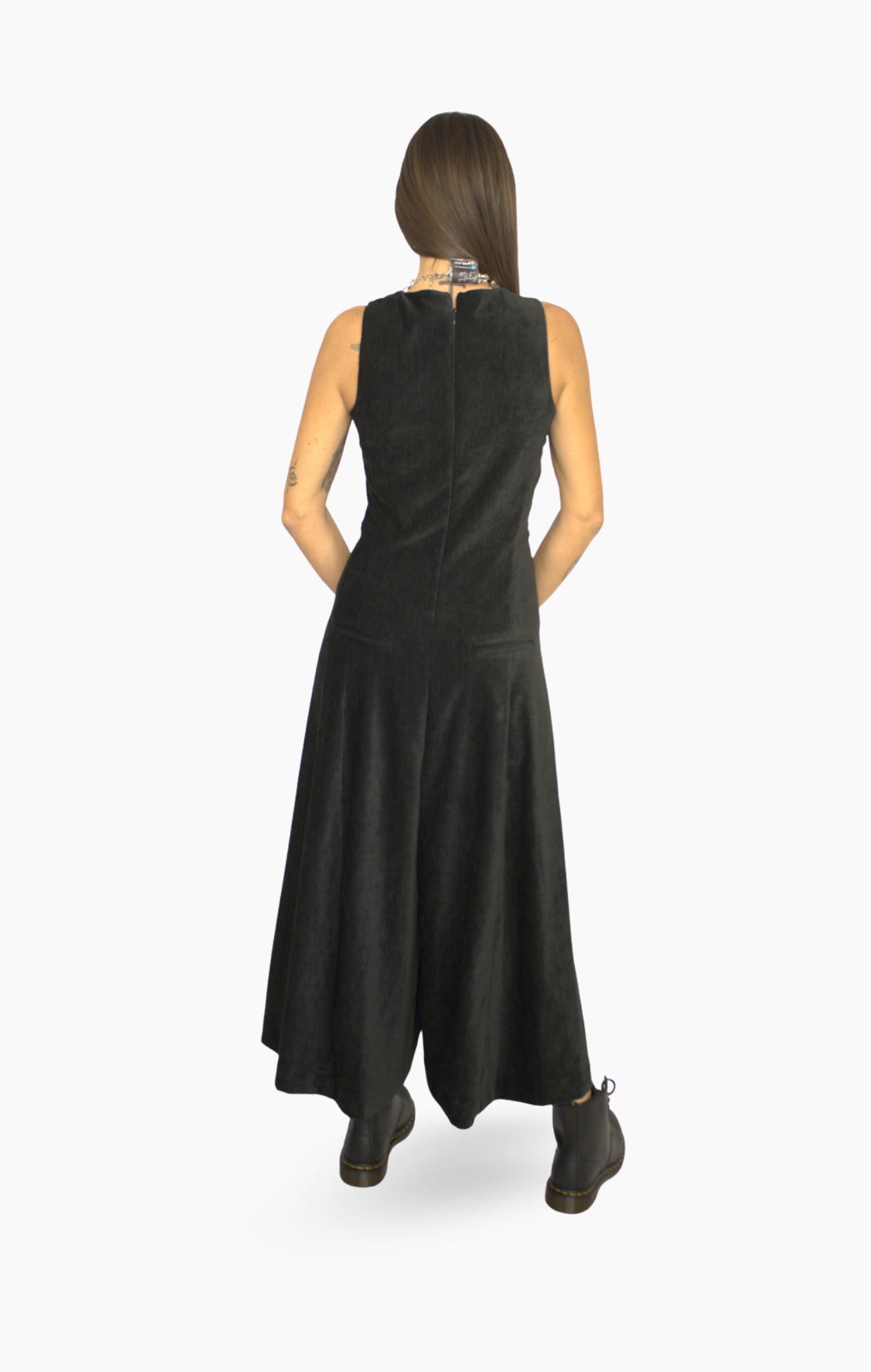 Tuta Ciniglia palazzo con tasche Via Stendhal