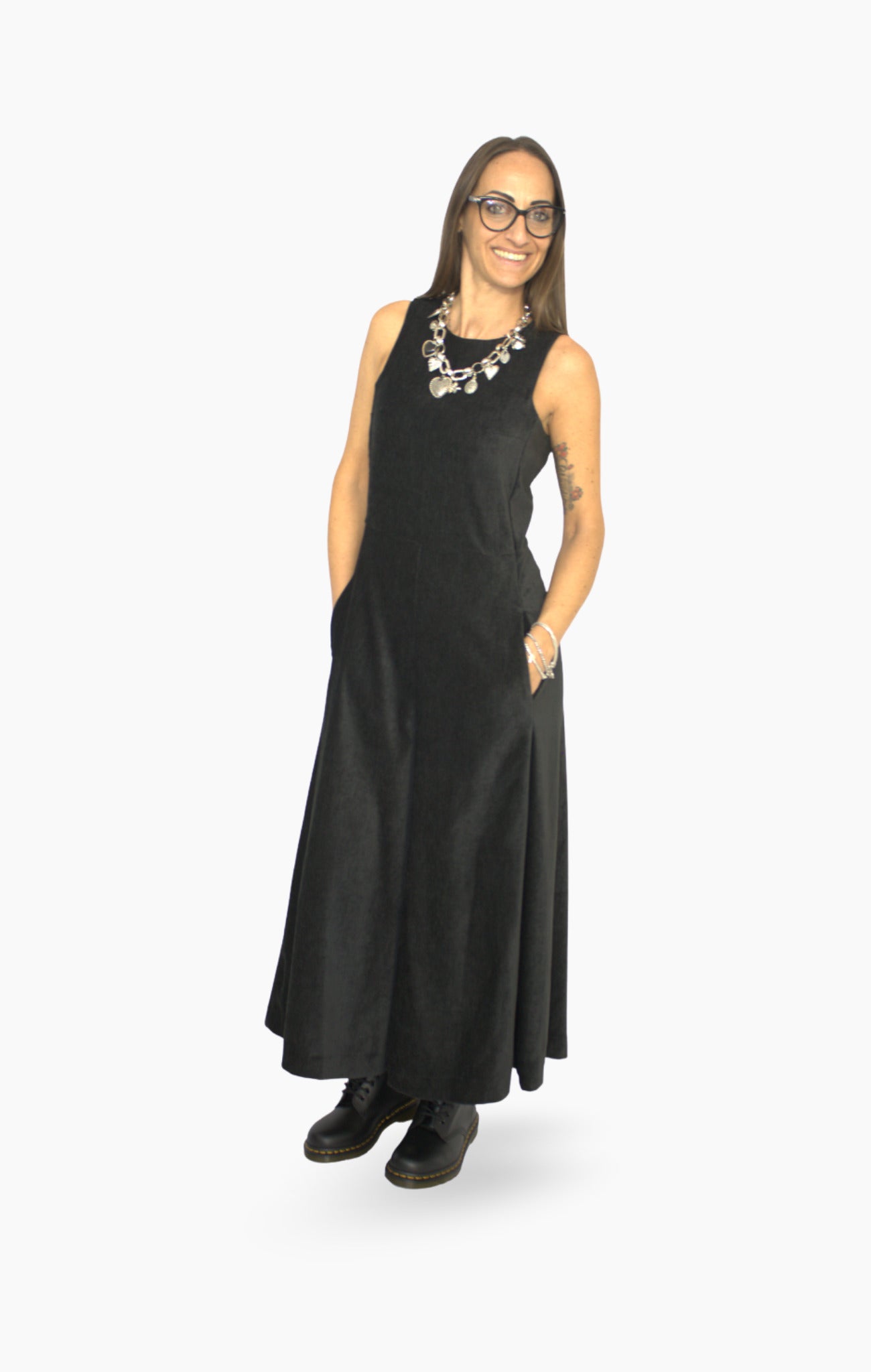 Tuta Ciniglia palazzo con tasche Via Stendhal