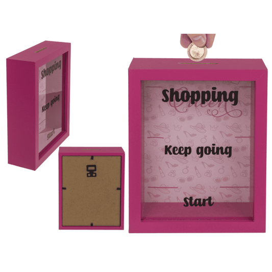 Salvadanaio Shopping Queen