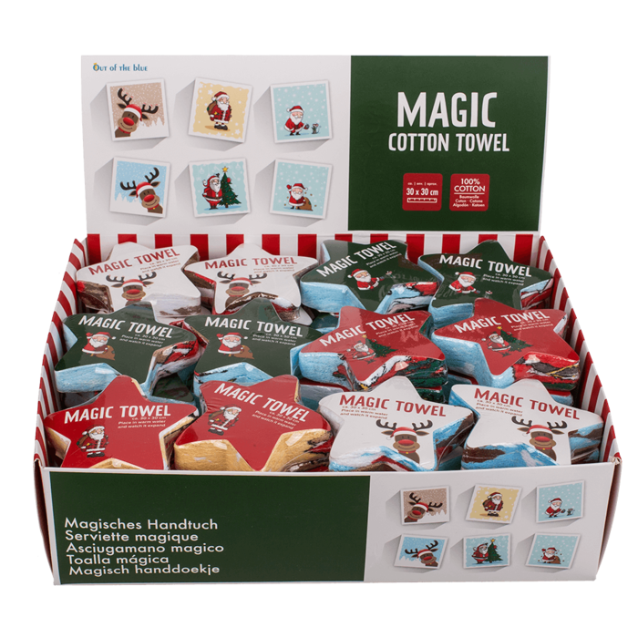 Asciugamano magico in cotone
