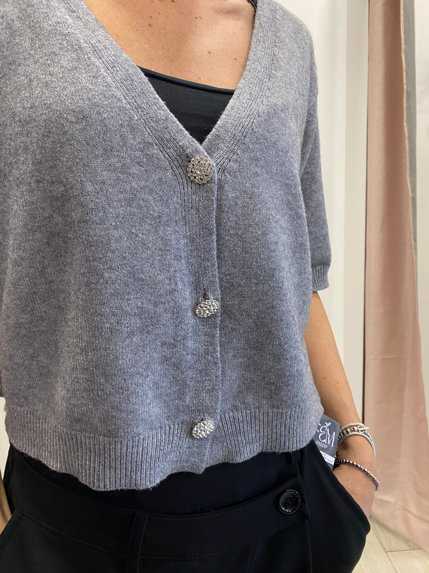 Cardigan gioiello TF