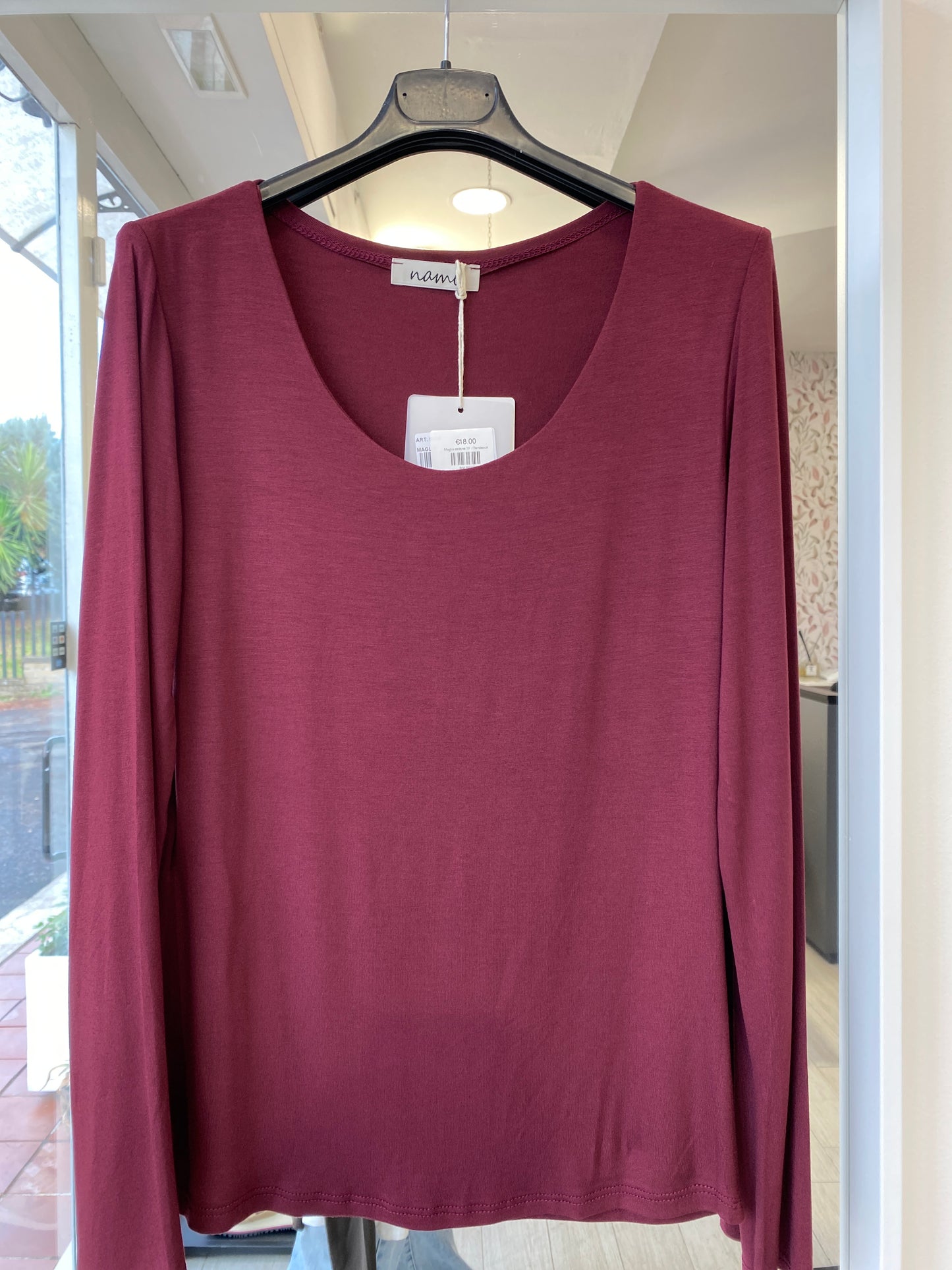 Maglia basic manica lunga cotone TF