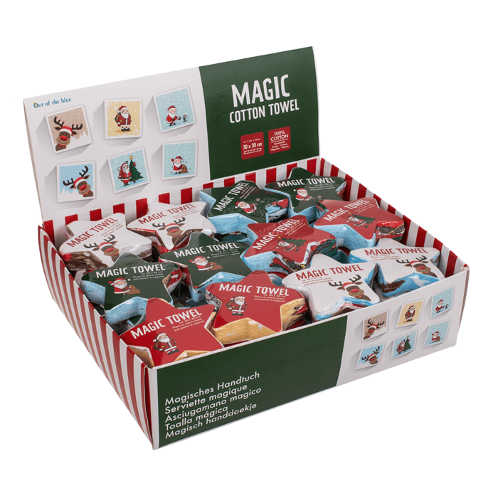 Asciugamano magico in cotone