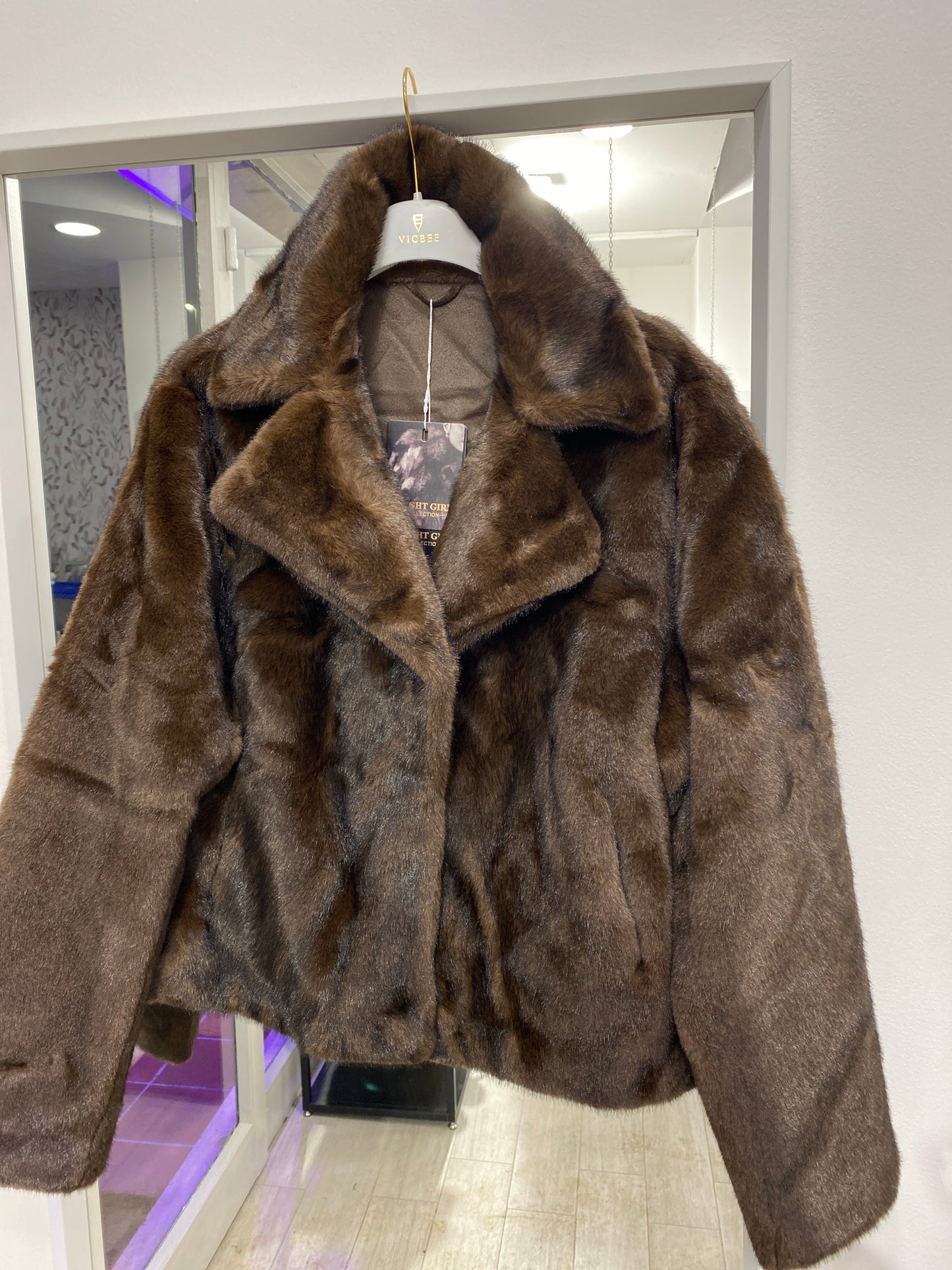 Pelliccia testa di moro