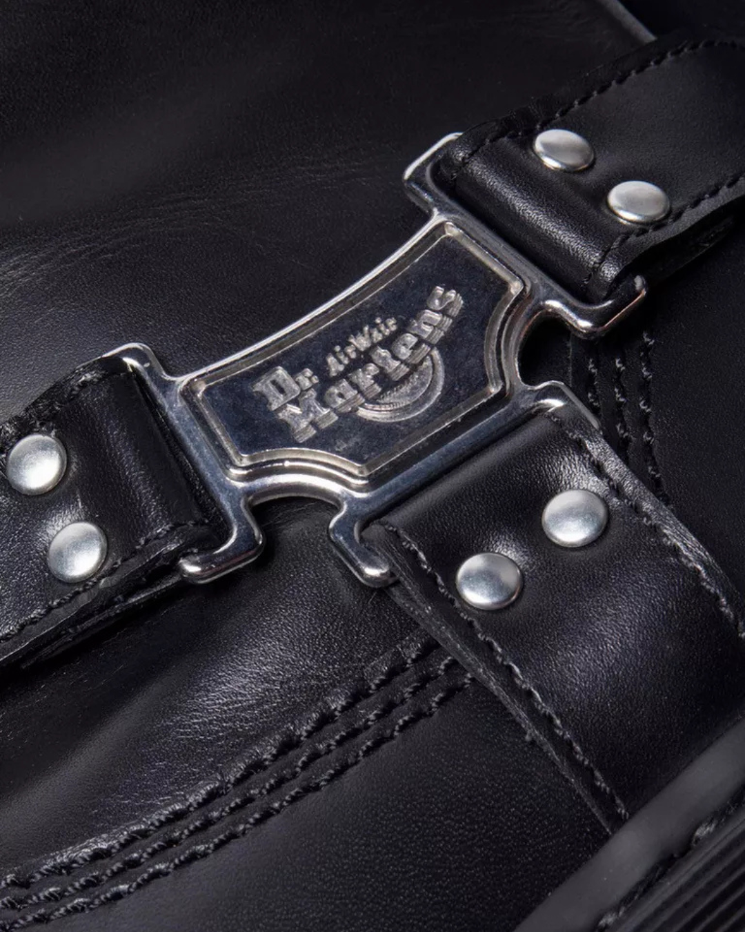 Dr. Martens Stivali alti biker Anistone Hi in pelle