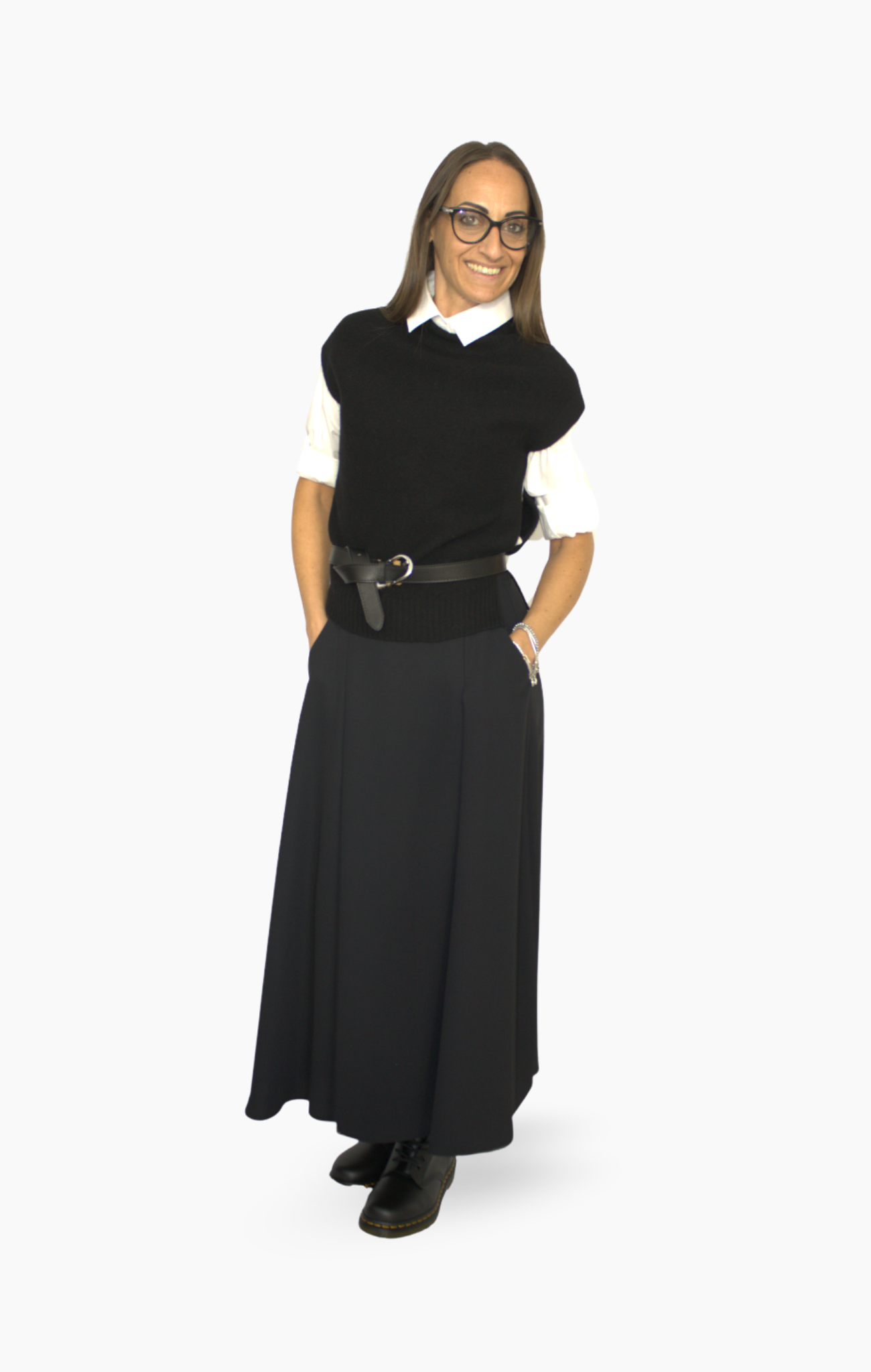 Pantalone largo ciniglia